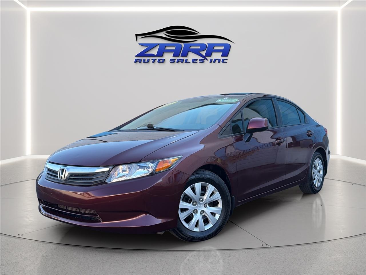 2012 Honda Civic Sdn 4dr Auto LX