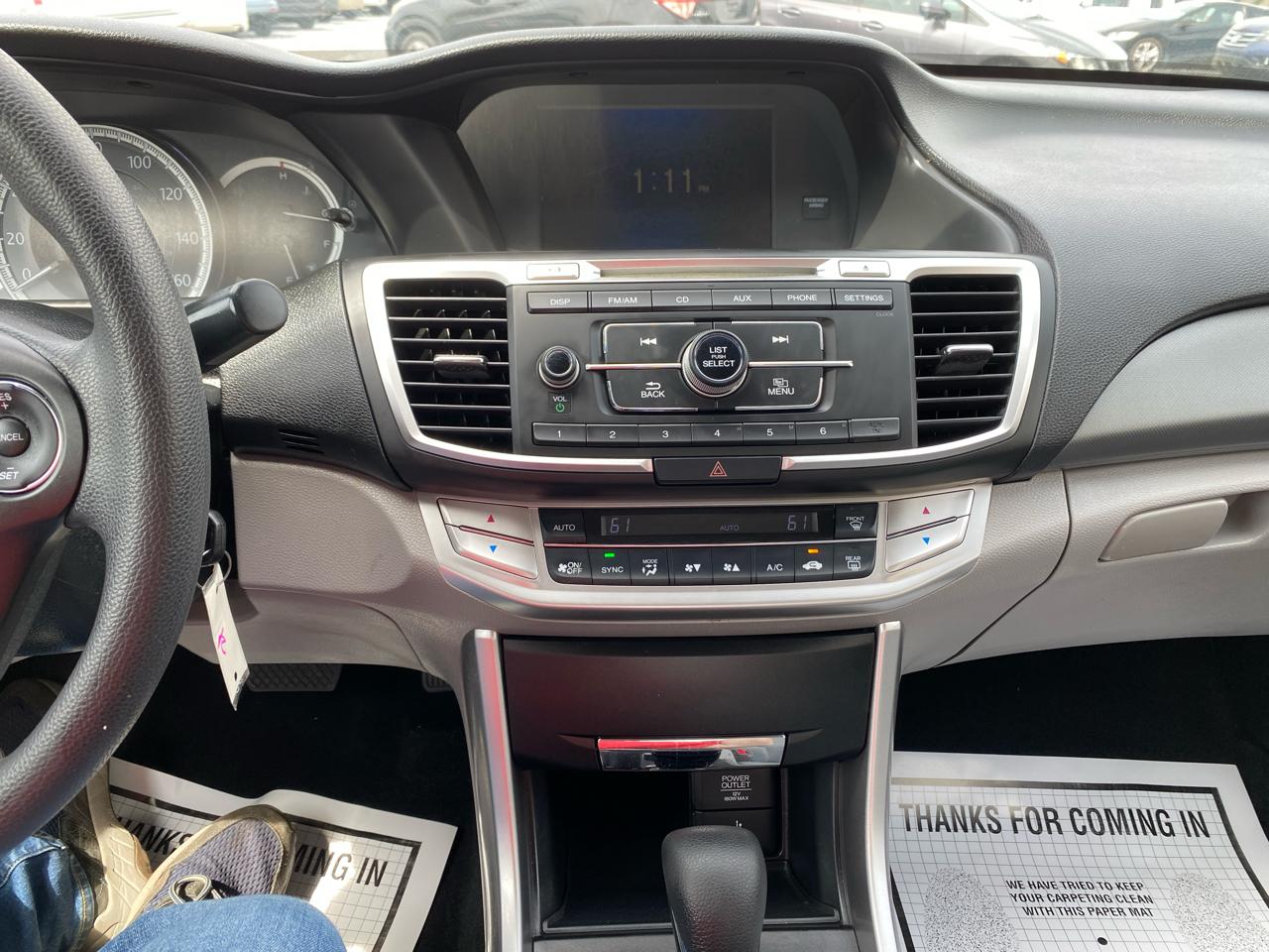 Honda Accord LX sedan 2015