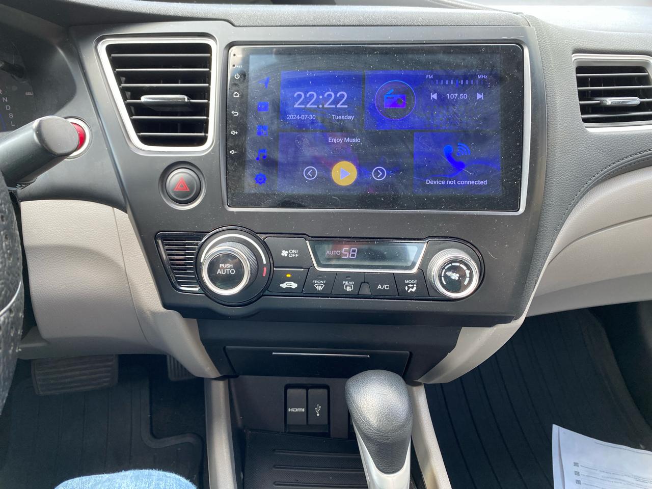 Honda Civic EX sedan 2014