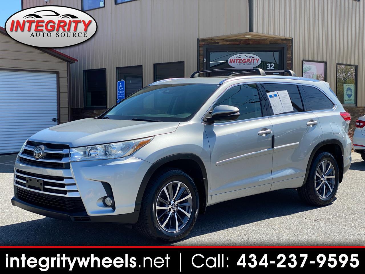 2017 Toyota Highlander XLE AWD V6