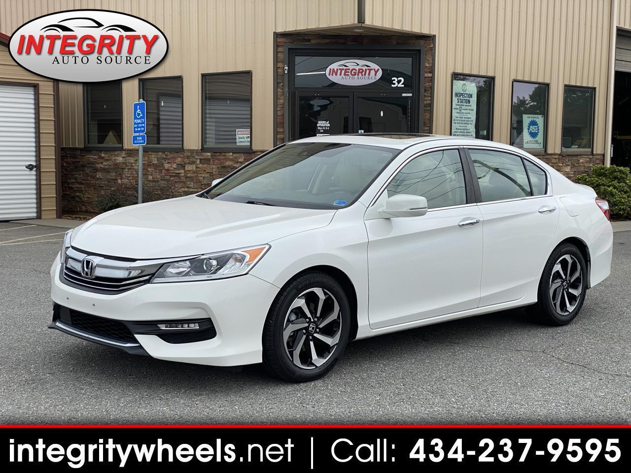 2016 Honda Accord EX-L Sedan CVT w/ Honda Sensing