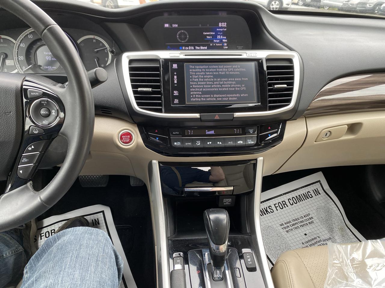 Honda Accord EX-L Sedan 2016