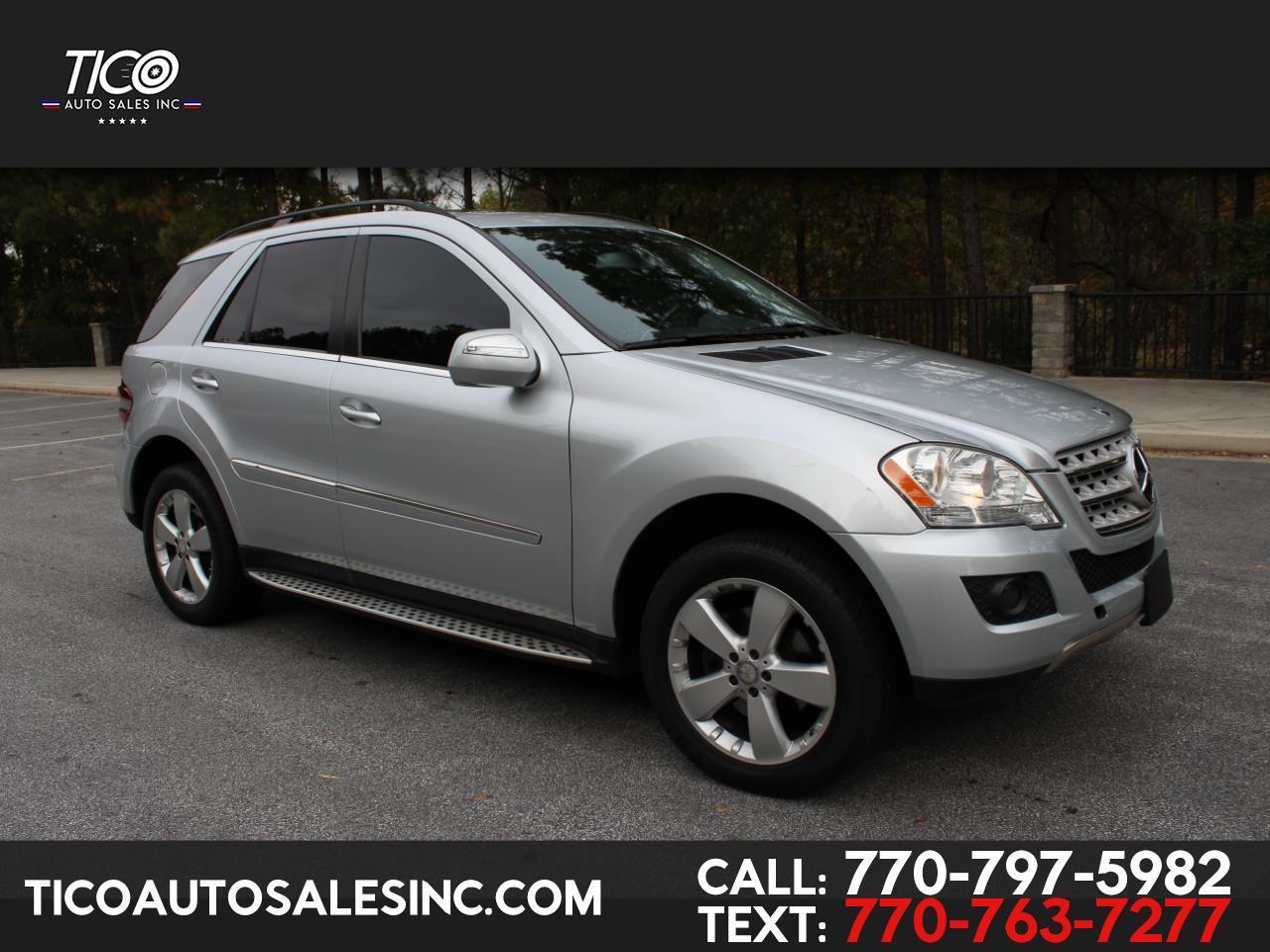 Used 2010 Mercedes Benz M Class 4matic 4dr Ml 350 For Sale