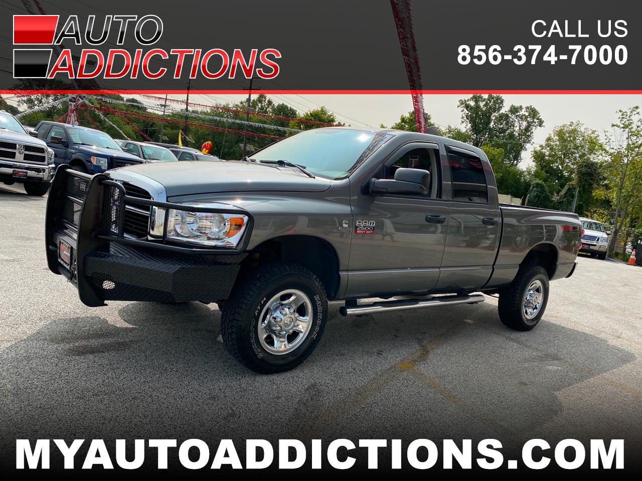 Used 2008 Dodge Ram 2500 Laramie Quad Cab Long Bed 4WD for Sale in