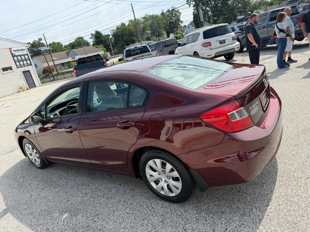 Honda Civic 4dr Sdn LX "O" Auto w/Air 2012