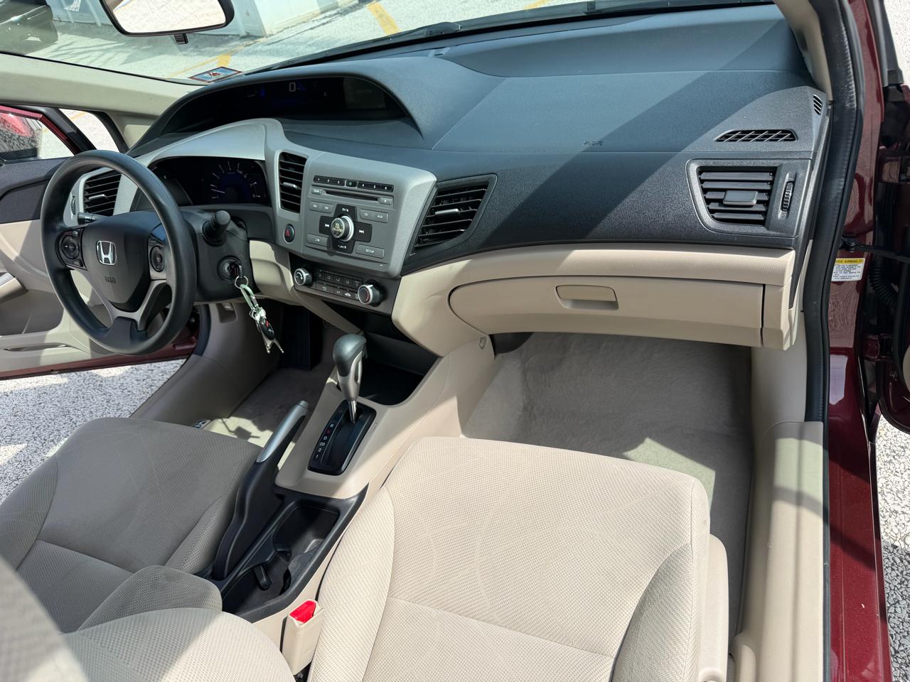 Honda Civic 4dr Sdn LX "O" Auto w/Air 2012
