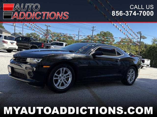 Black 2015 Chevrolet Camaro Coupe Rear-Wheel Drive Automatic
