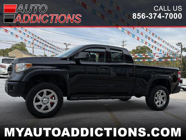 Black 2016 Toyota Tundra Pickup Truck Four-Wheel Drive Automatic