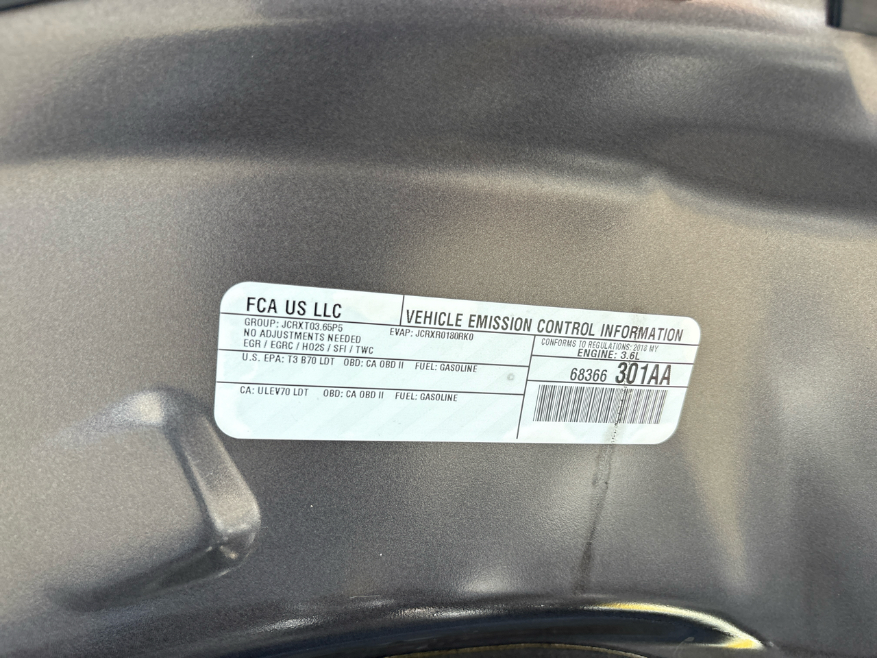 Dodge Durango SXT RWD 2018 Dodge Durango SXT RWD 2018