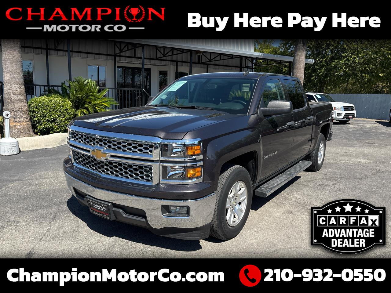 2014 Chevrolet Silverado 1500 2WD Crew Cab 143.5" LT w/1LT