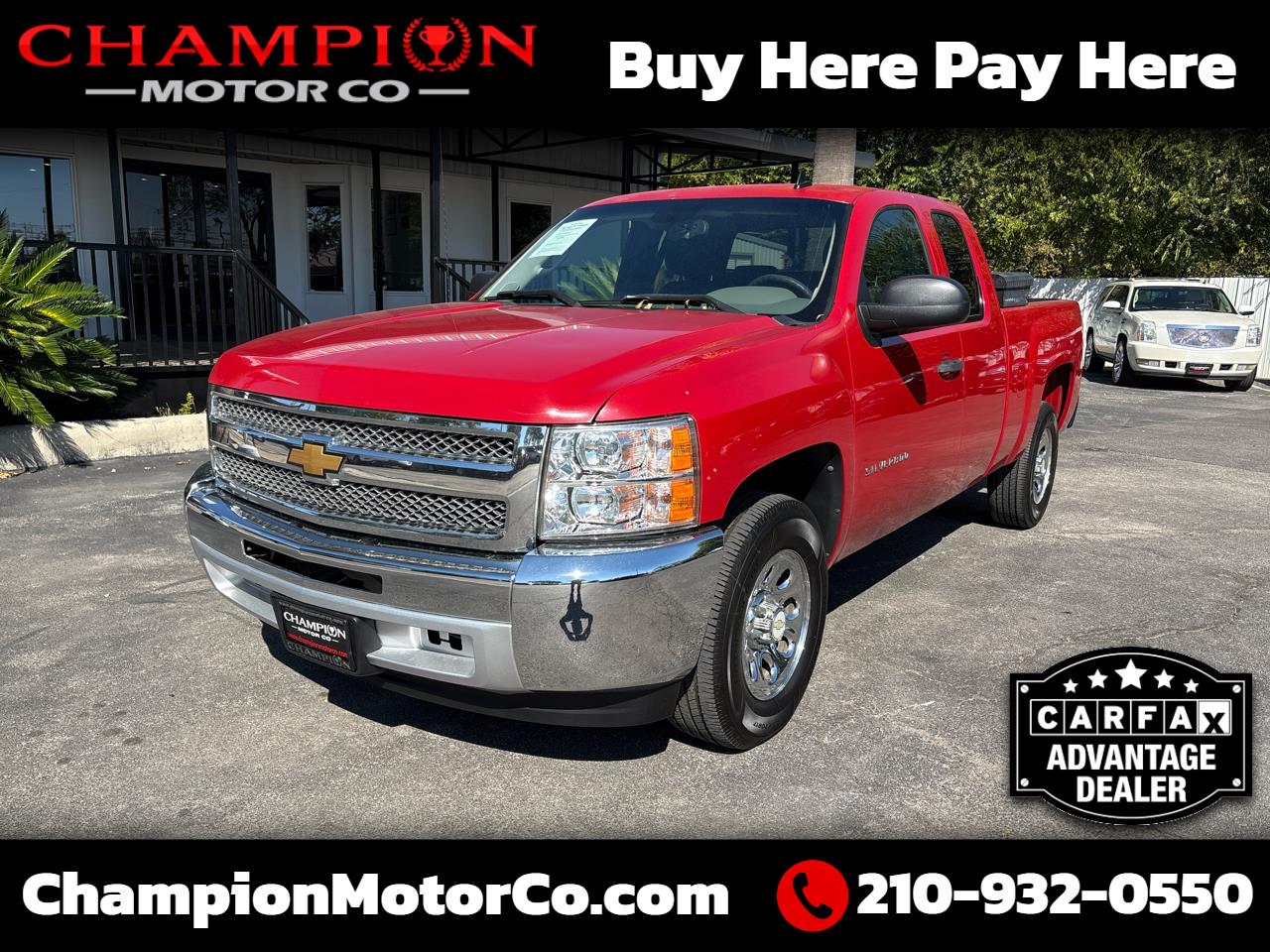 2012 Chevrolet Silverado 1500 2WD Ext Cab 143.5" LS