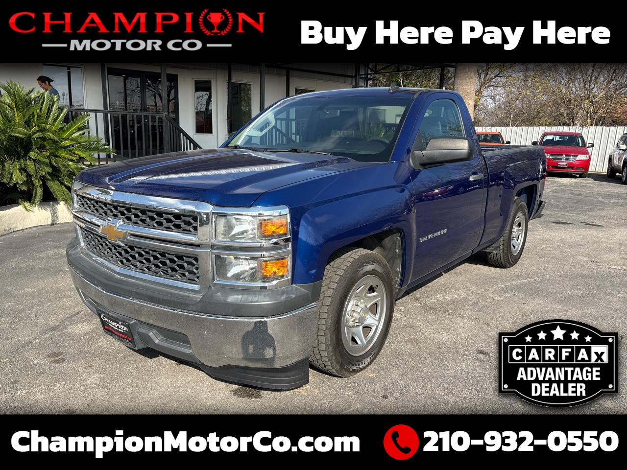 2014 Chevrolet Silverado 1500 2WD Reg Cab 119.0" Work Truck w/2WT
