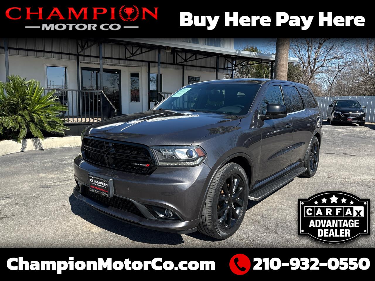 Dodge Durango SXT RWD 2018