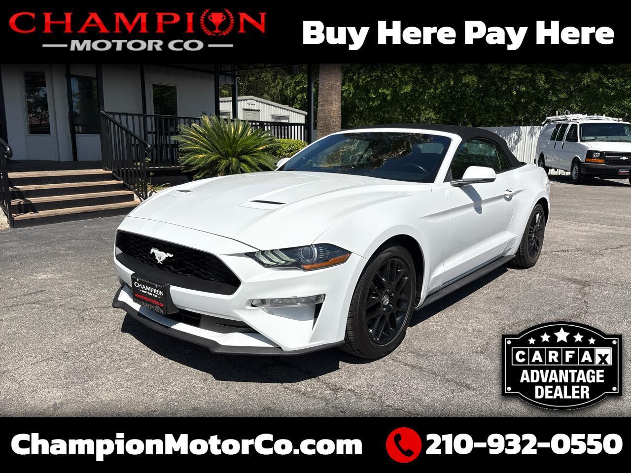 Ford Mustang EcoBoost Convertible 2019