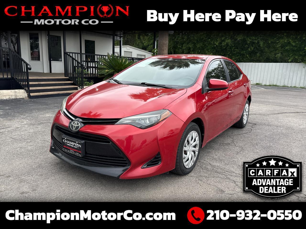 Toyota Corolla XLE CVT (Natl) 2018