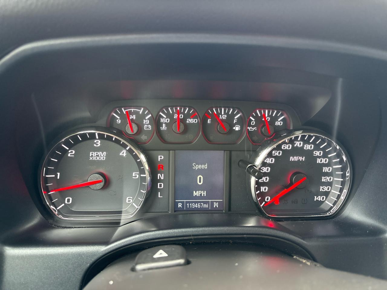 Chevrolet Silverado 1500 2WD Reg Cab 119.0" Work Truck 2017