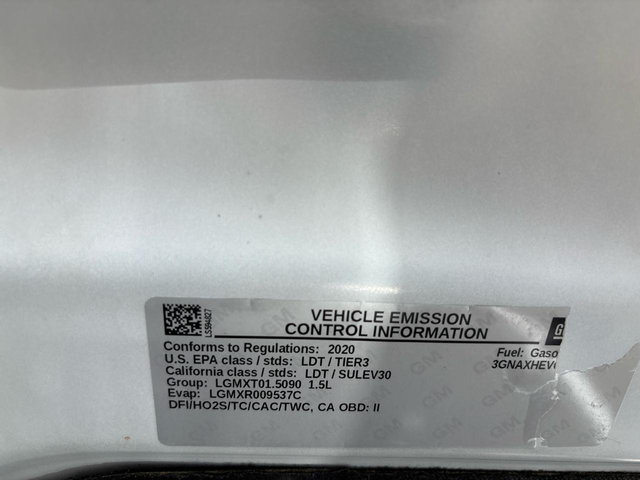 Chevrolet Equinox FWD 4dr LS w/1LS 2020