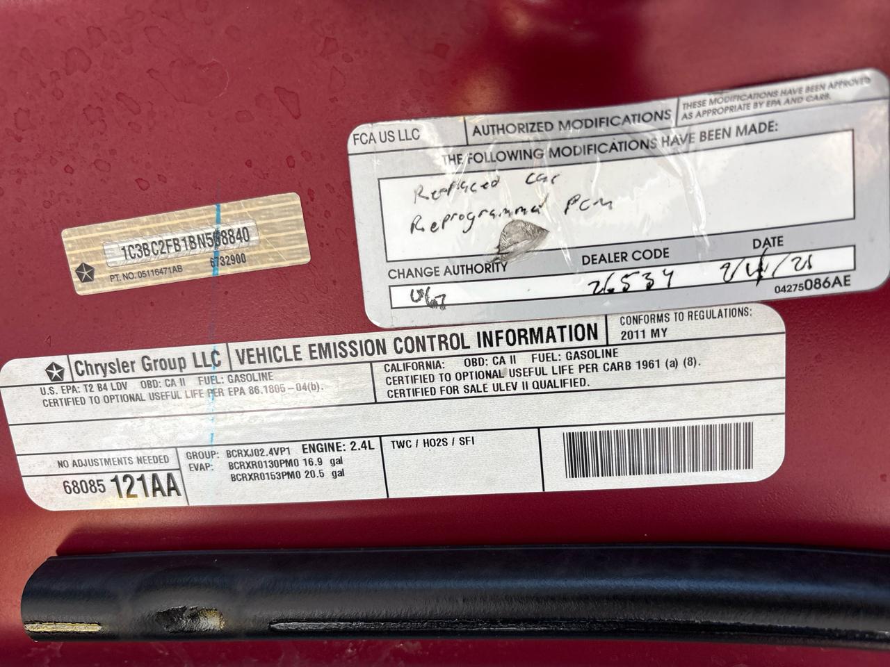 Chrysler 200 4dr Sdn Limited 2011