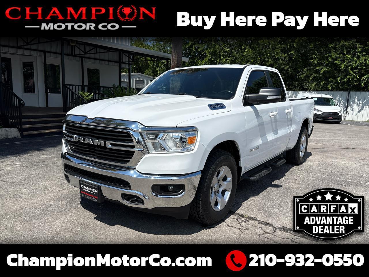 RAM 1500 Lone Star 4x2 Quad Cab 6'4" Box 2021