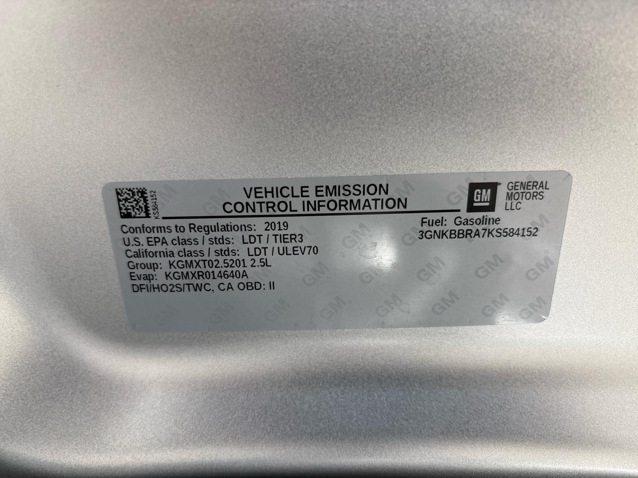 Chevrolet Blazer FWD 4dr w/1LT 2019