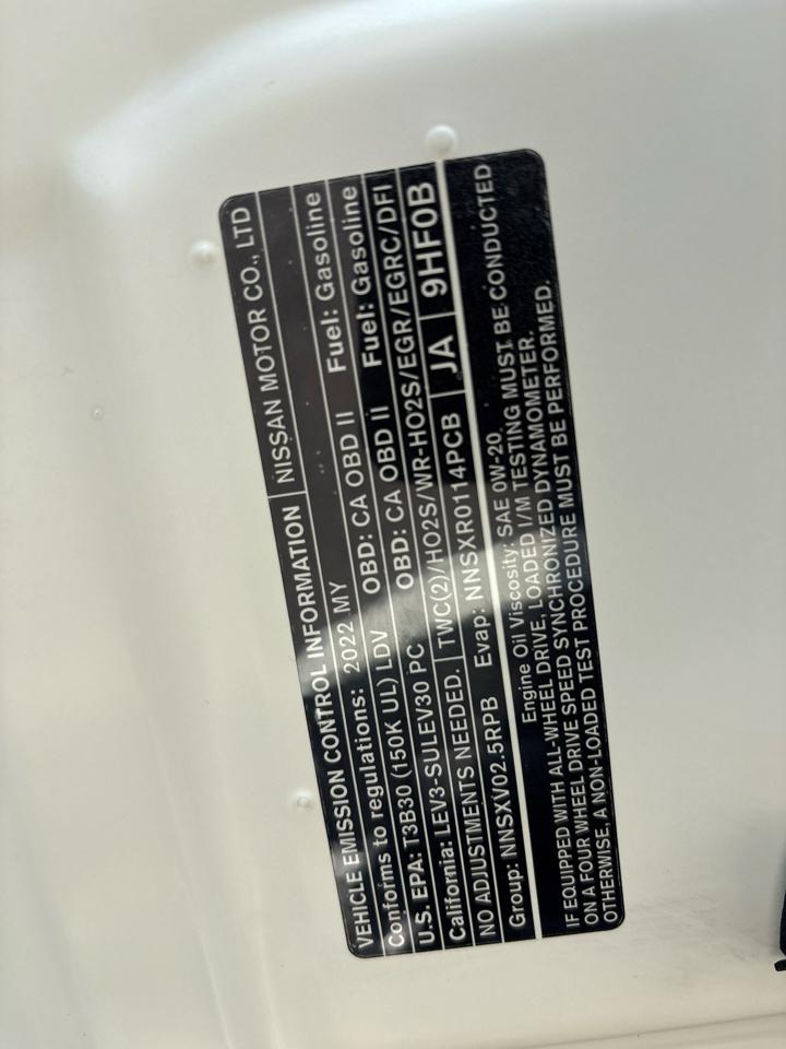 Nissan Altima 2.5 S Sedan 2022