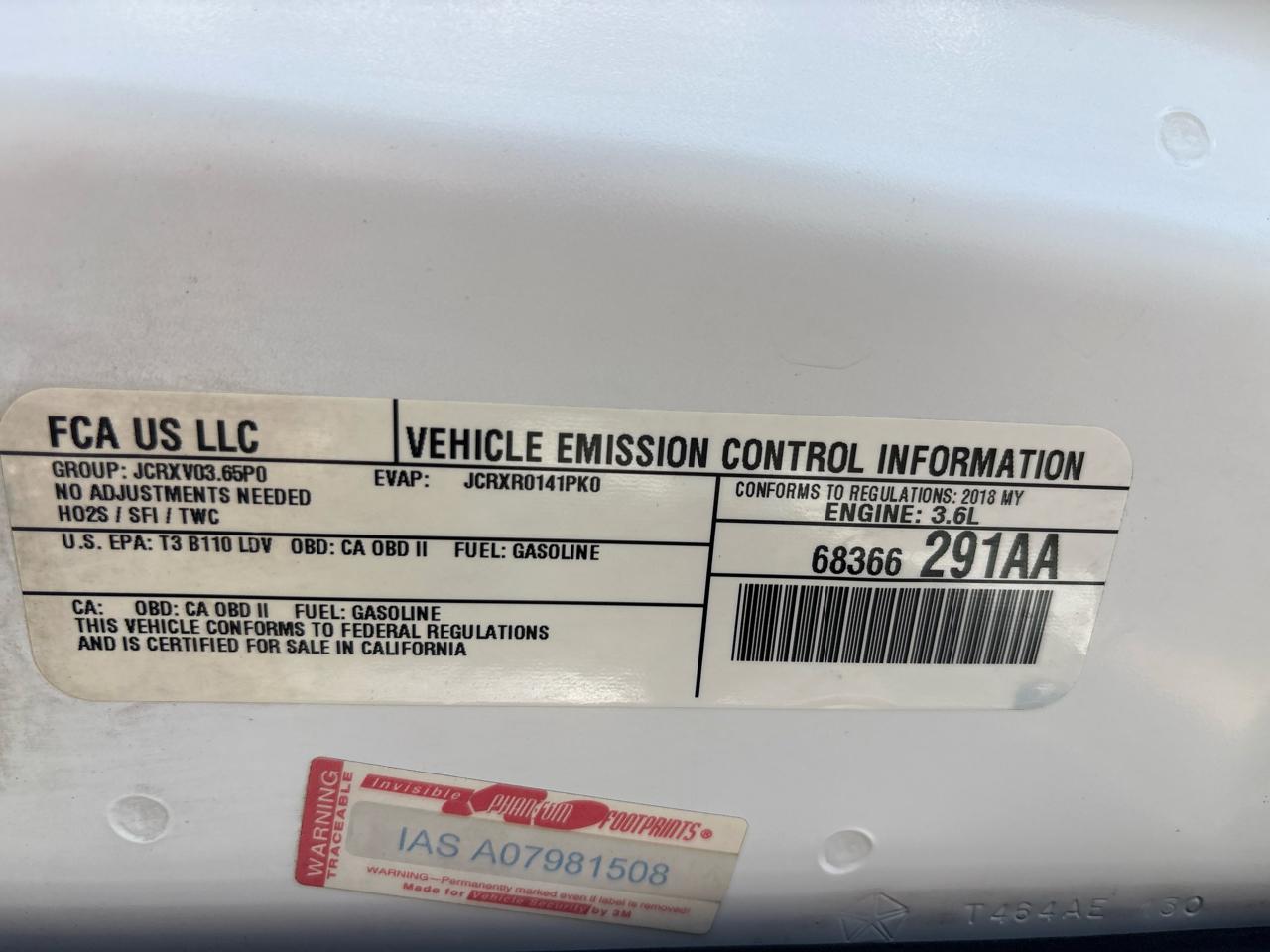 Chrysler 300 Touring RWD 2018