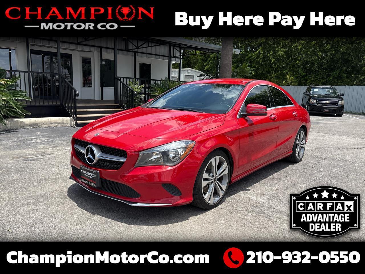 2018 Mercedes-Benz CLA CLA 250 Coupe