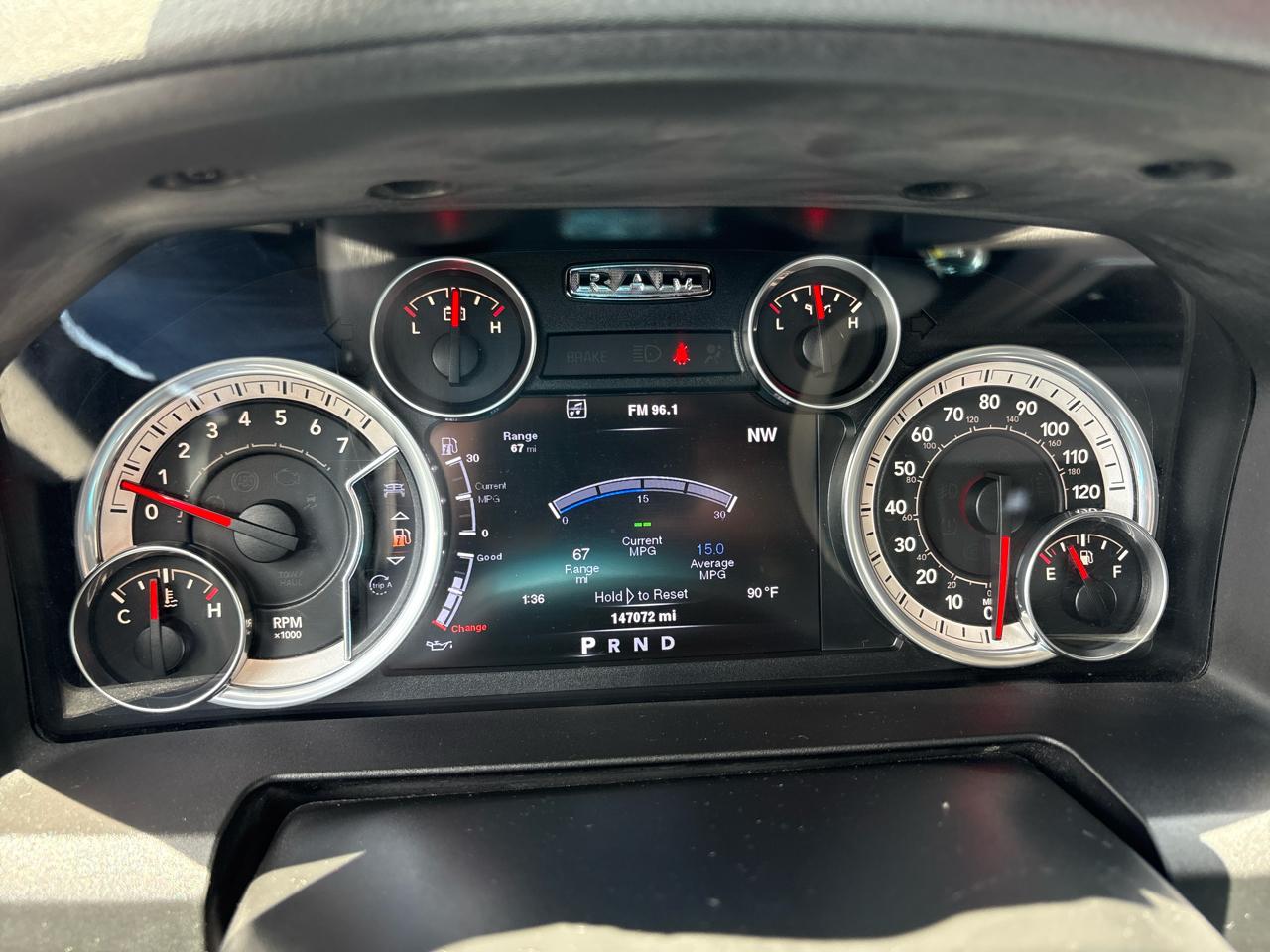 RAM 1500 2WD Quad Cab 140.5" Lone Star 2014