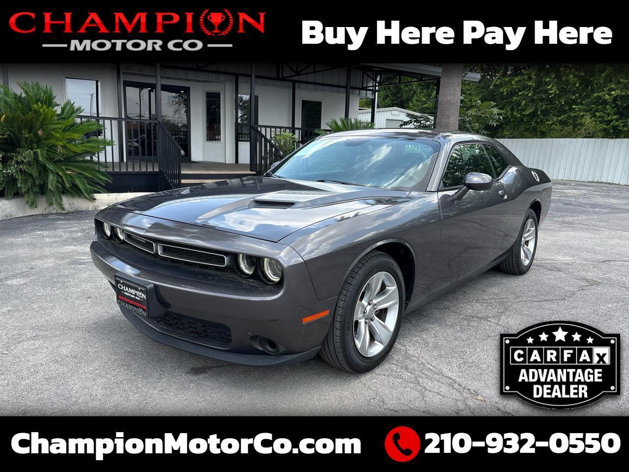 2015 Dodge Challenger 2dr Cpe SXT
