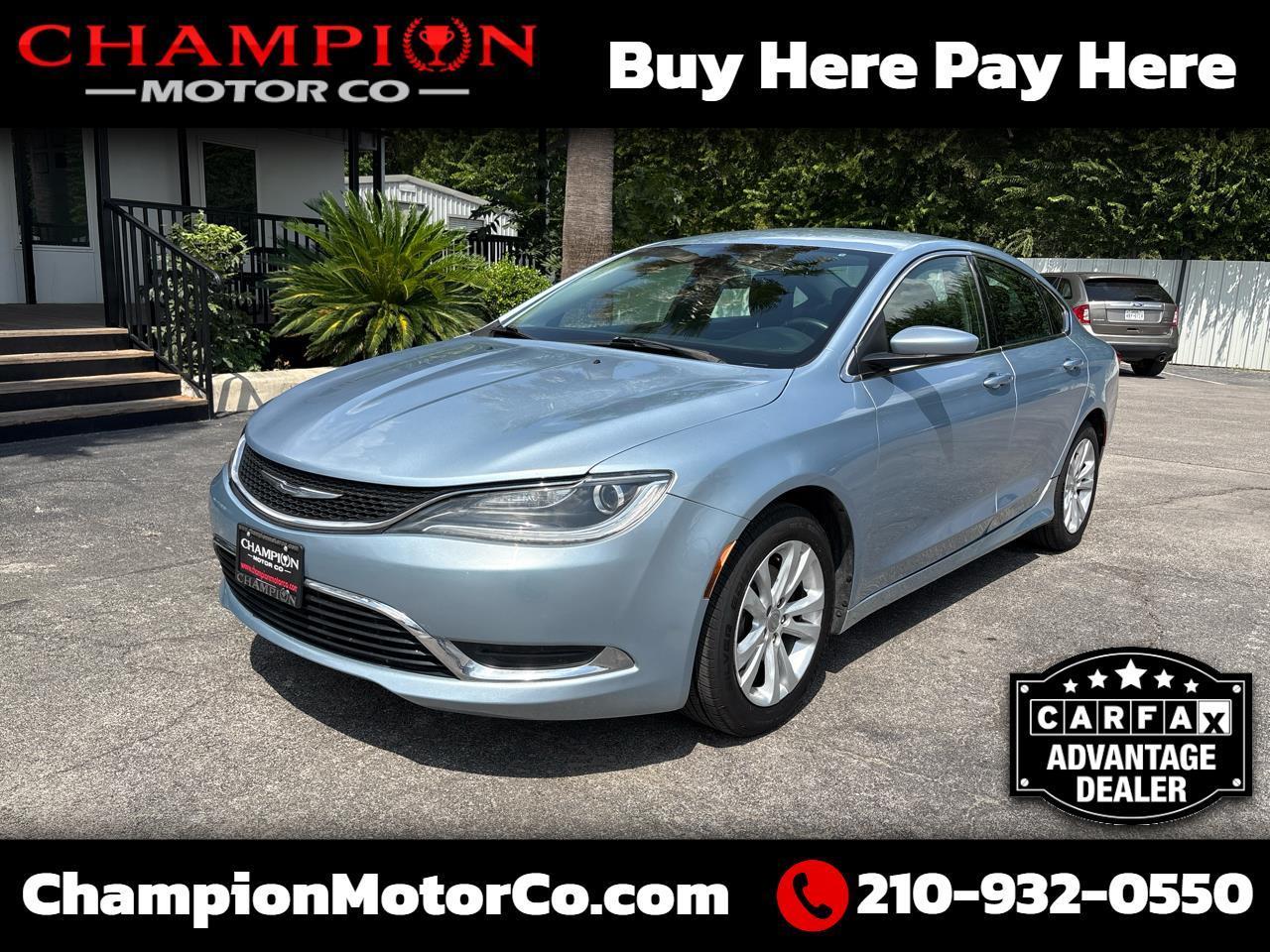 2015 Chrysler 200 4dr Sdn Limited FWD