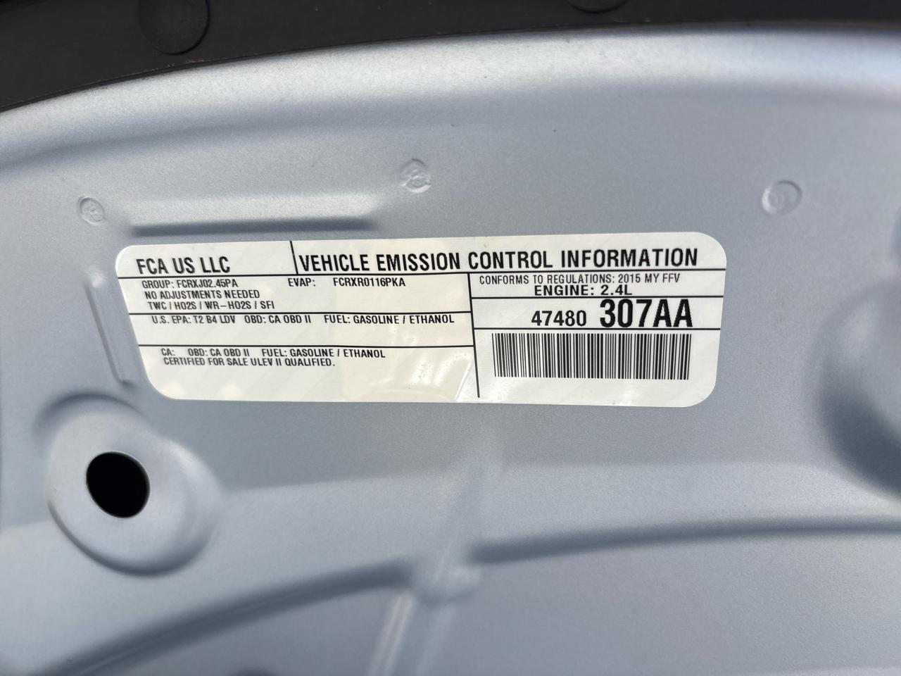 Chrysler 200 4dr Sdn Limited FWD 2015