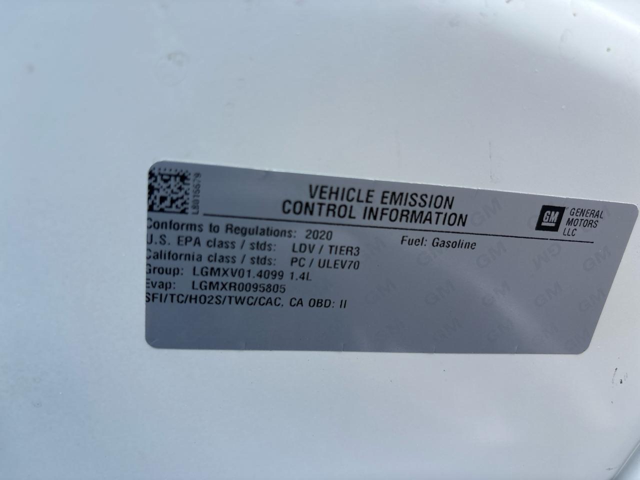 Chevrolet Trax FWD 4dr LT 2020