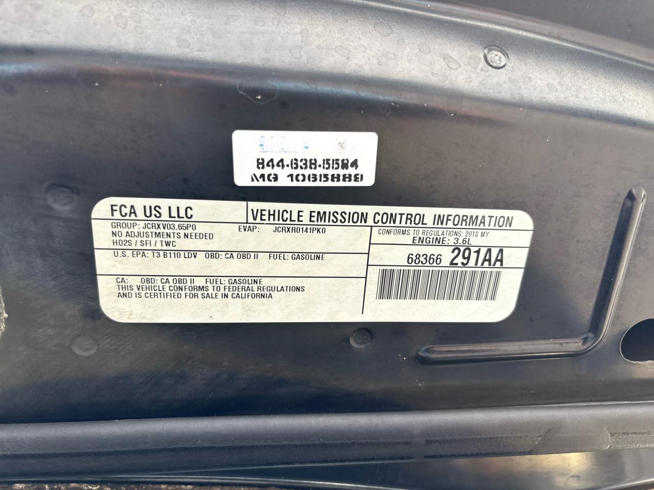 Dodge Charger SXT RWD 2018