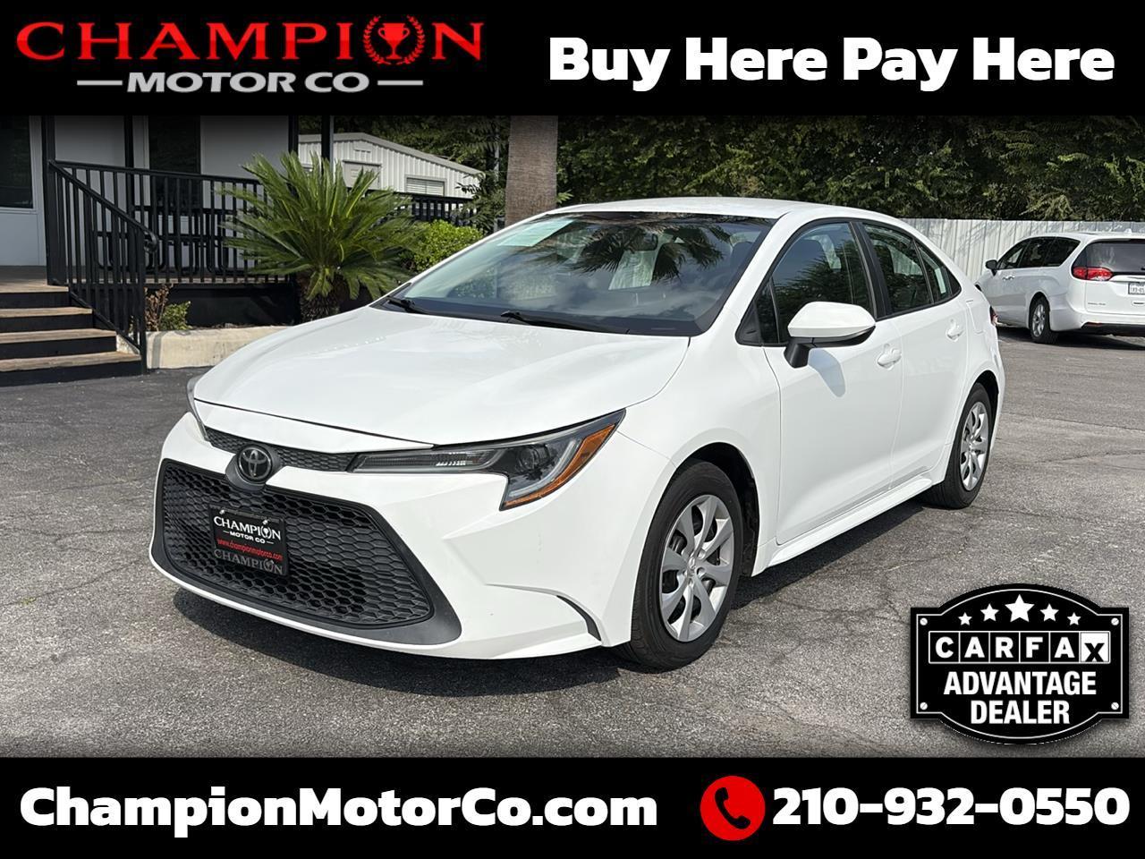 2021 Toyota Corolla LE CVT (Natl)