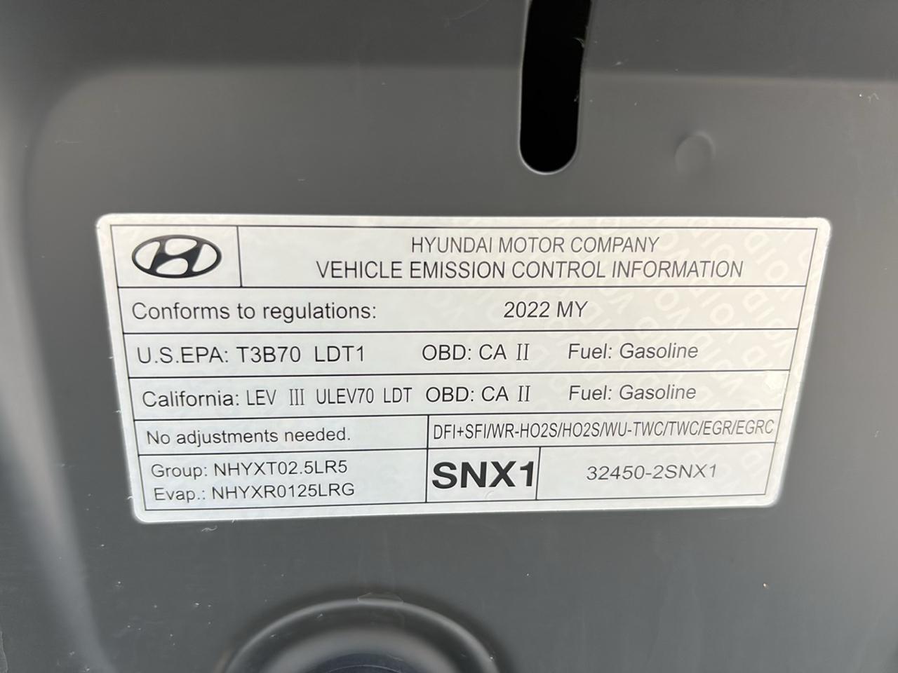 Hyundai Tucson SEL FWD 2022