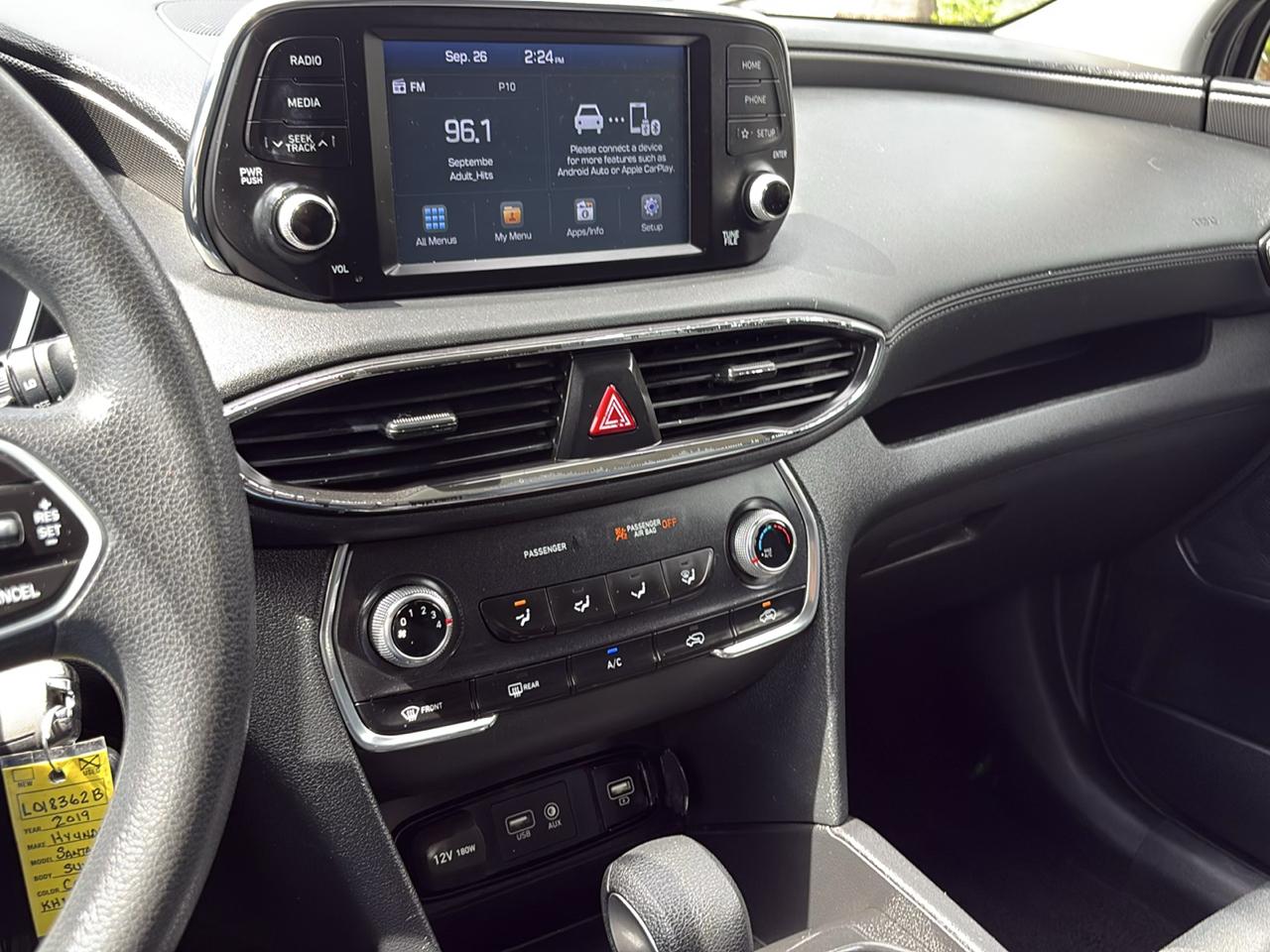 Hyundai Santa Fe SE 2.4L Auto FWD 2019