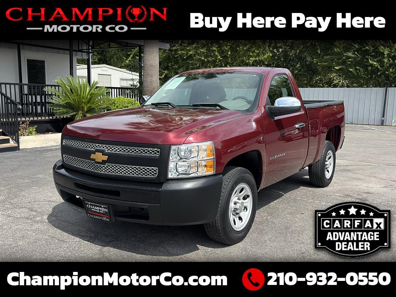 Chevrolet Silverado 1500 2WD Reg Cab 119.0" Work Truck 2013
