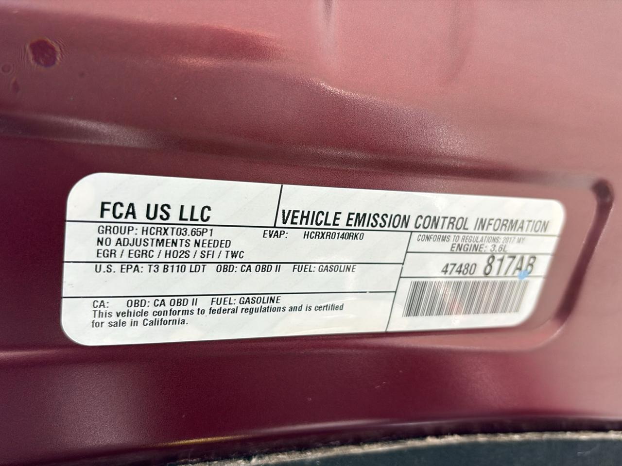 Chrysler Pacifica Touring-L FWD 2017