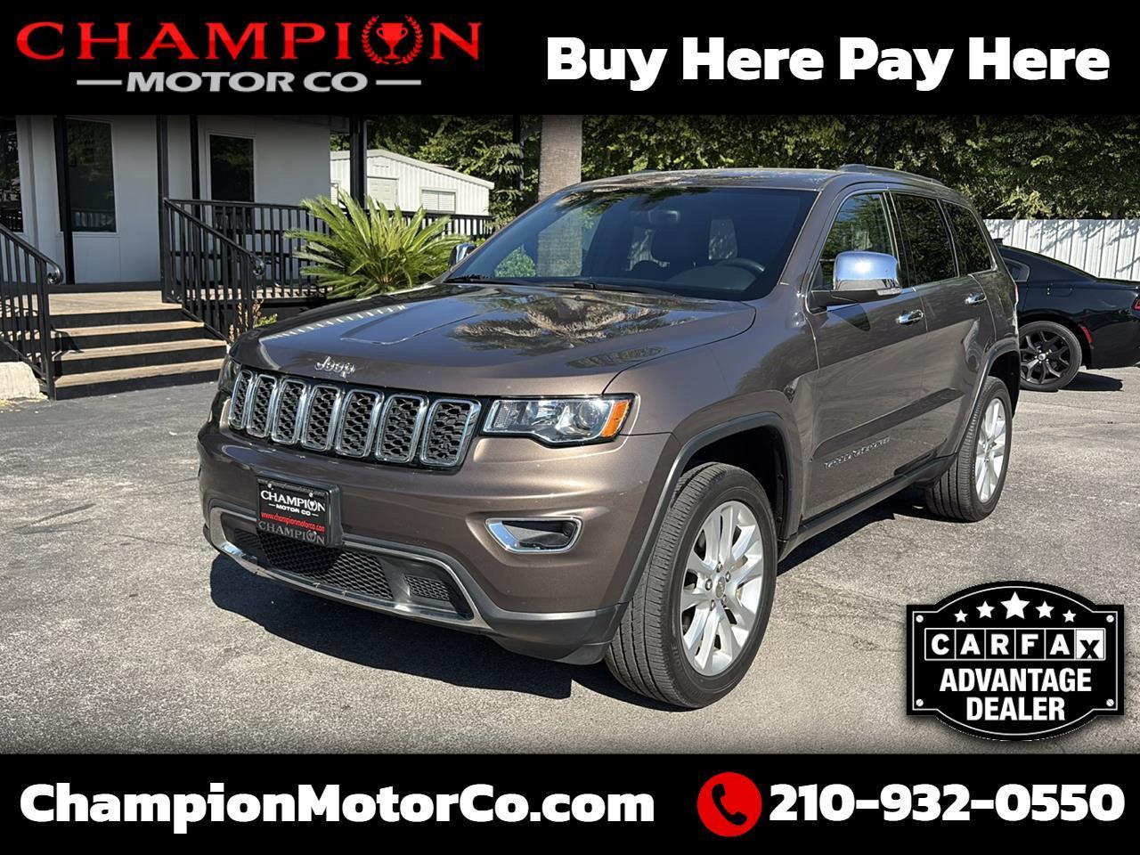 2017 Jeep Grand Cherokee Limited 4x2