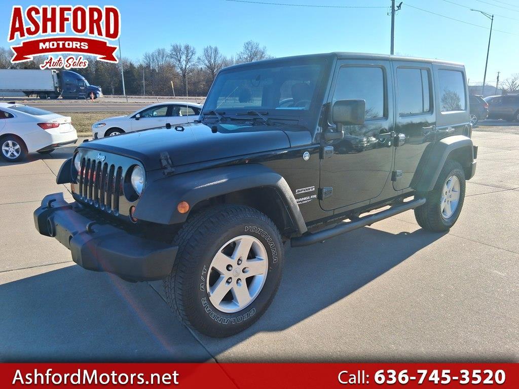 Jeep Wrangler Unlimited 4WD 4dr Sport 2012