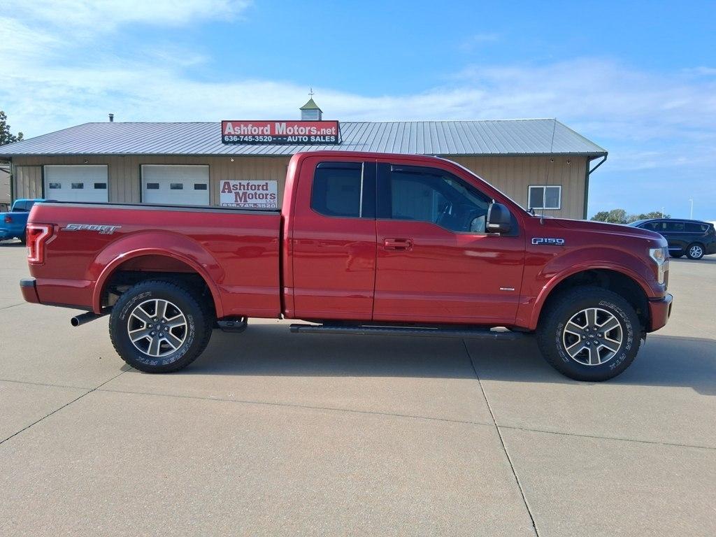 Ford F-150 4WD SuperCab 163" Lariat w/HD Payload Pkg 2015