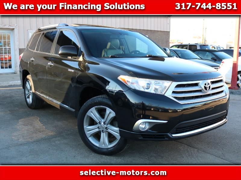Used 2013 Toyota Highlander LIMITED for Sale in Indianapolis IN 46205