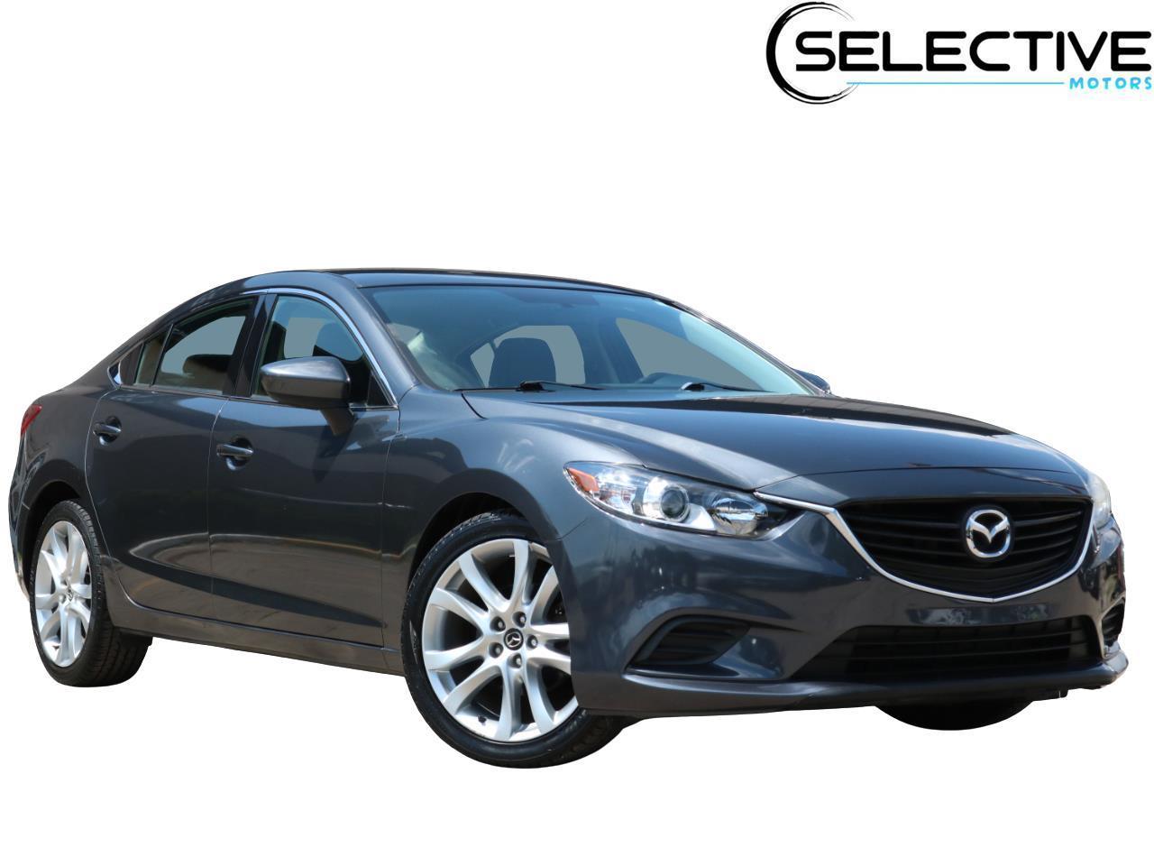 Gray 2014 Mazda MAZDA6 Sedan Front-Wheel Drive Automatic