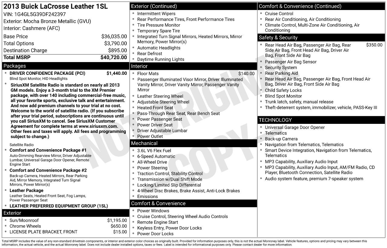 Buick LaCrosse photo 4