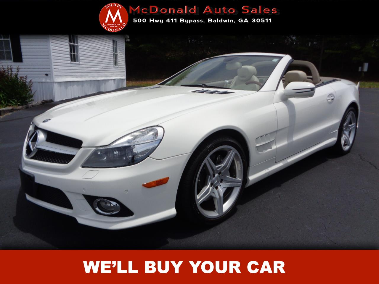 2009 Mercedes-Benz SL-Class SL550