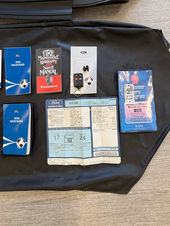 Ford Mustang GT convertible 1996 Ford Mustang GT convertible 1996