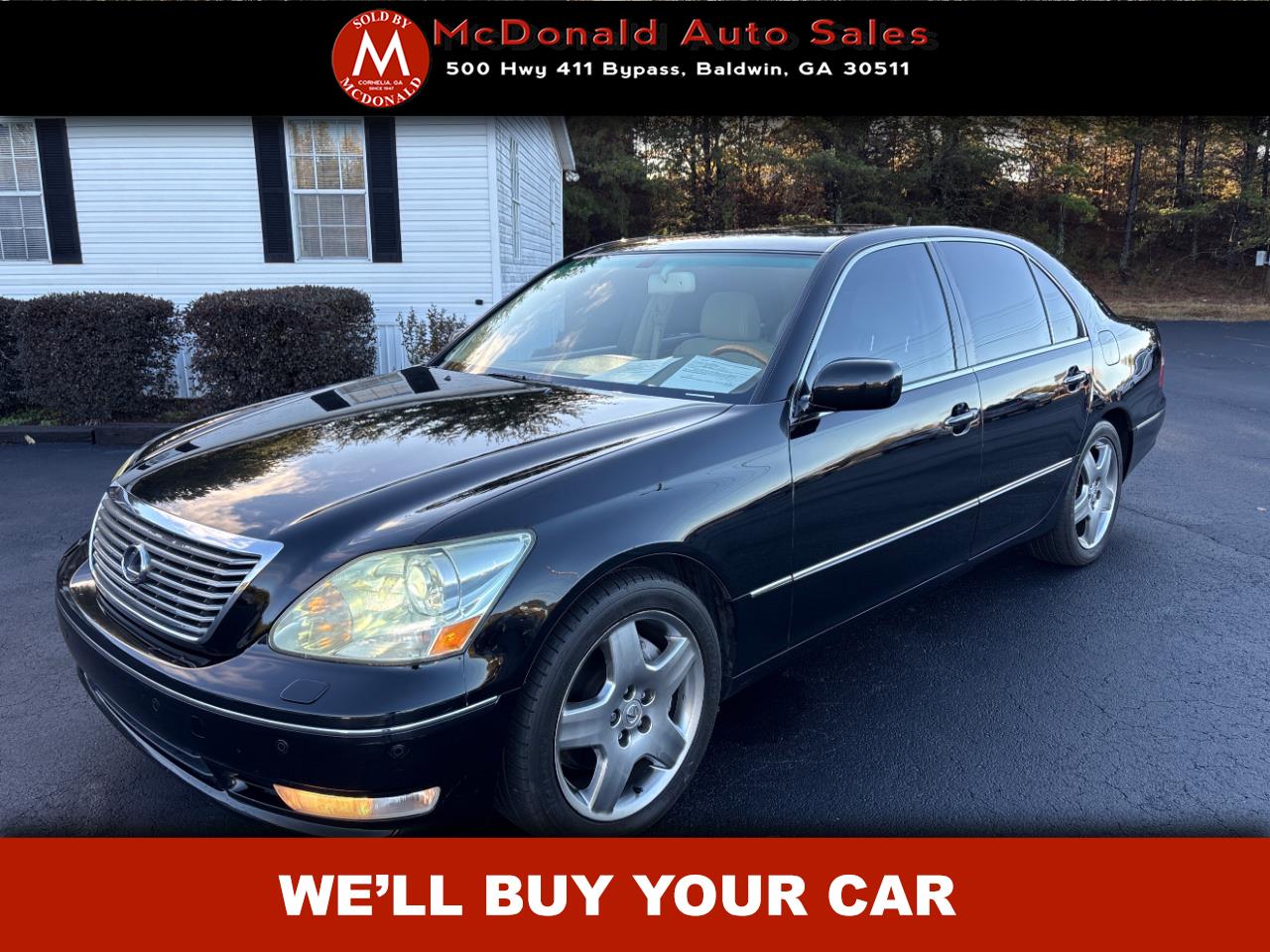 2005 Lexus LS 430 Sedan