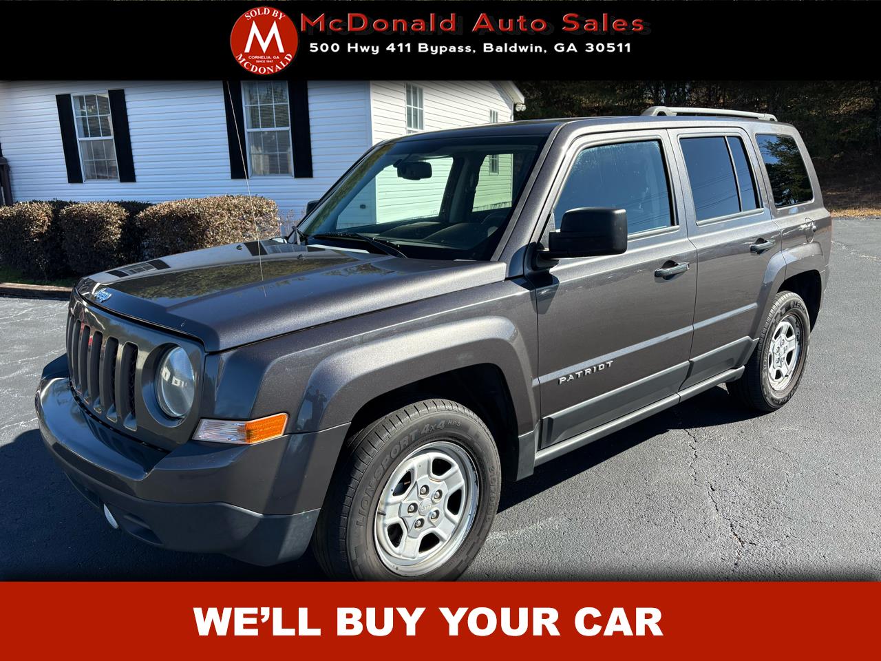2016 Jeep Patriot Sport 2WD