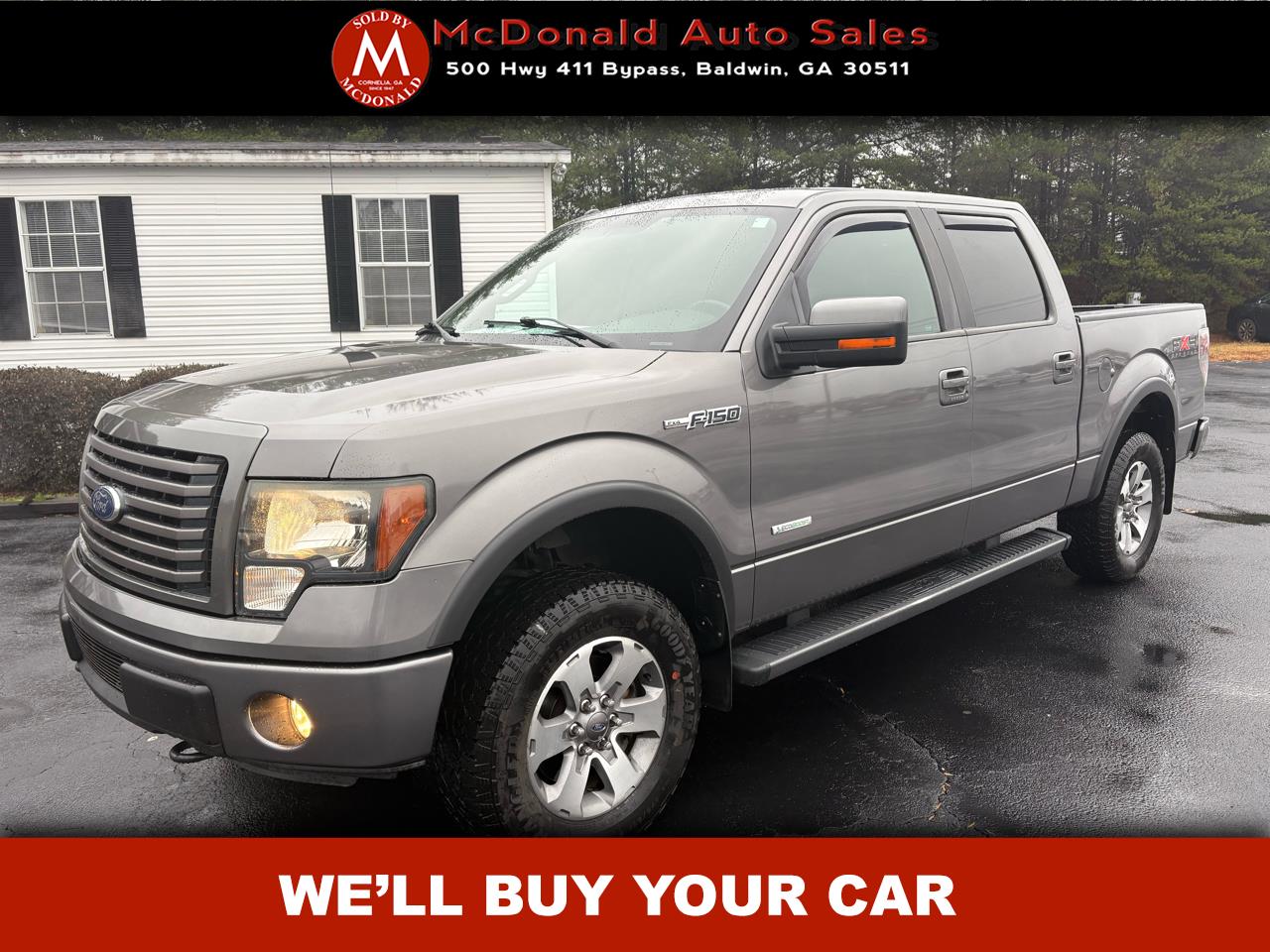 2011 Ford F-150 FX4 SuperCrew 5.5-ft. Bed 4WD