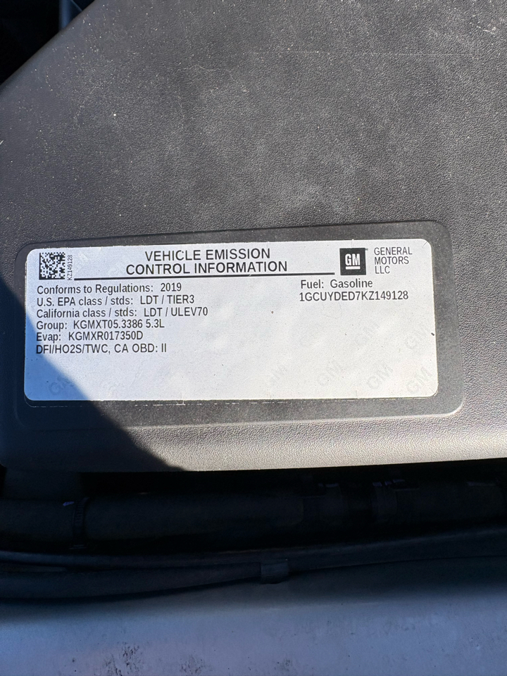 Chevrolet Silverado 1500  2019